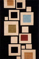 New Wave NW-126 Black Rug