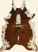 Multi Tricolor Cowhide Rug
