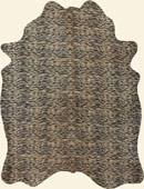 Gold Baby Tiger Cowhide Rug