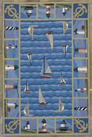 Colonial 1335 Hand Knotted Rug