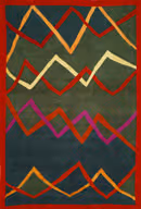 Dancing Zig-Zags Rug