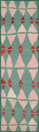 Aqua Blush Runner Rug