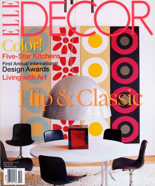 Elle Decor Magazine, November 2002