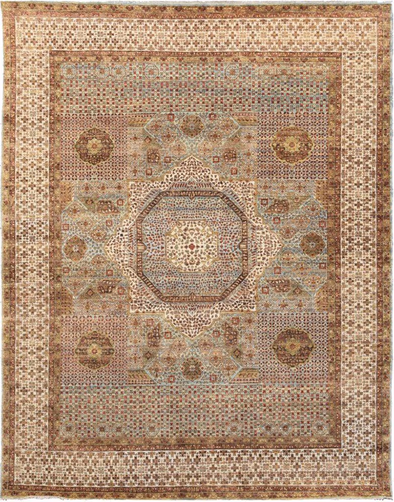 MPS Rugs Blue Traditional Wool Rug