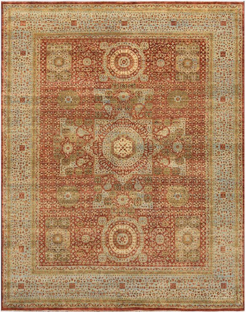 MPS Rugs Red Traditional Wool Rug 2