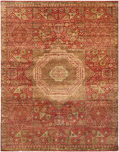MPS Rugs Red Traditional Wool Rug Product Image