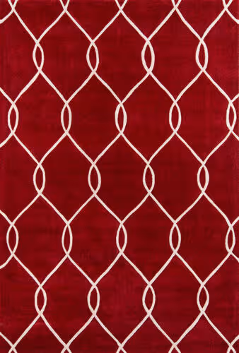 Momeni Bliss BS-12 Red Hand Tufted Synthetic Rug Product Image