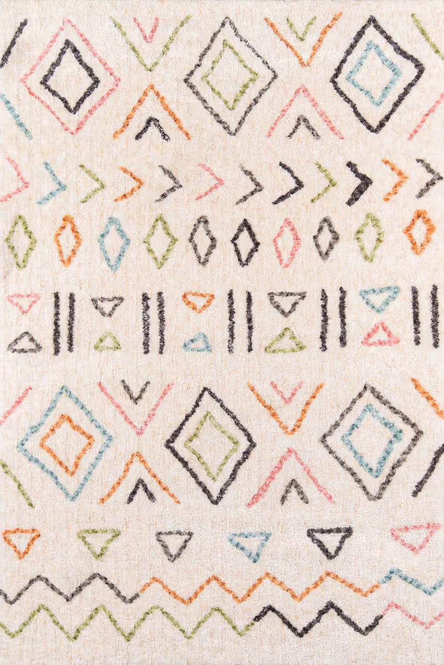 Modern Loom Bungalow BUN-8 Ivory Transitional Rug