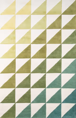 Momeni Delmar DEL-6 Lime Abstract Rug Product Image