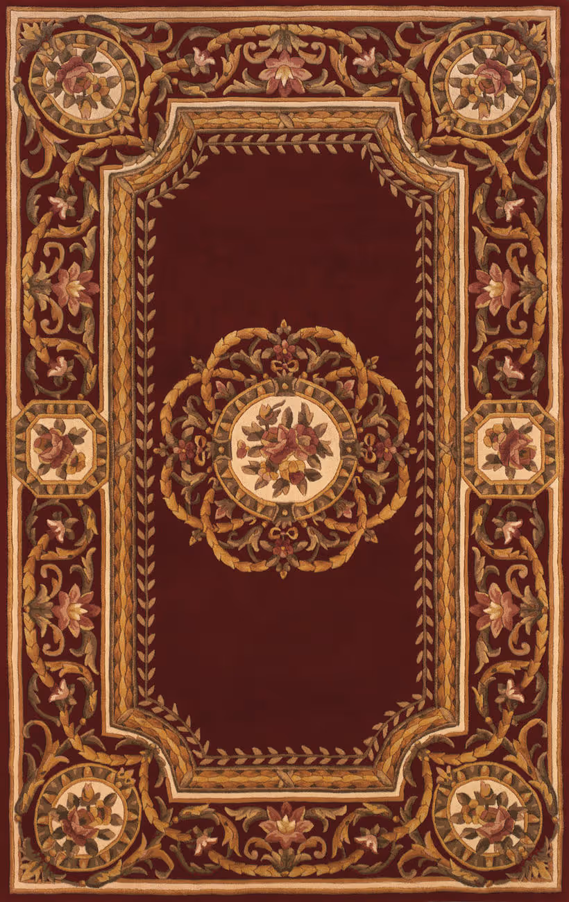 Momeni Harmony HA-12 Burgundy Rug