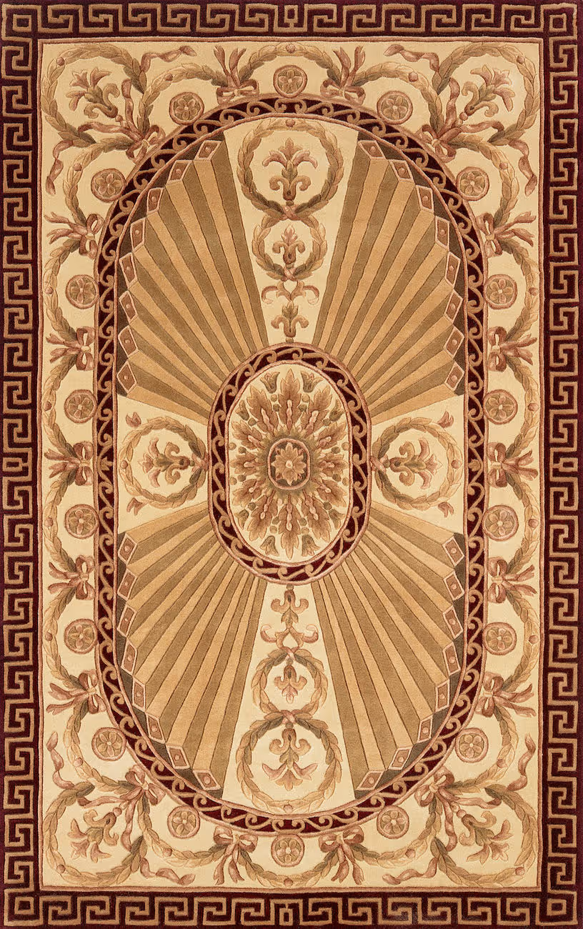 Momeni Harmony HA-15 Burgundy Rug