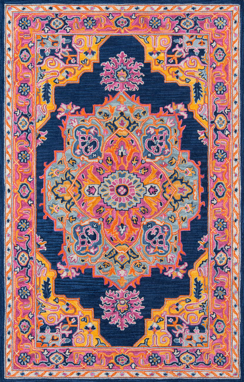 Momeni Ibiza IBI-1 Navy Rug