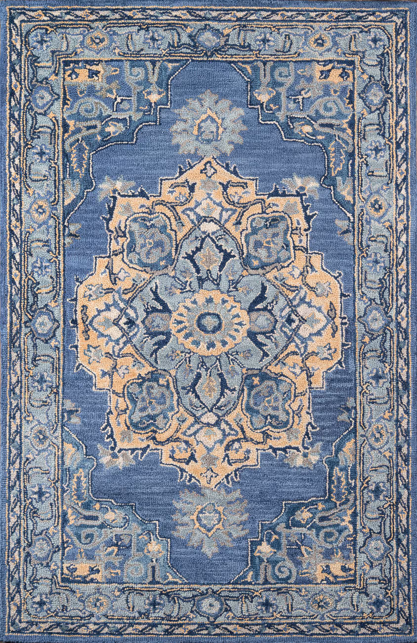 Momeni Ibiza IBI-1 Multi-Colored Hand Tufted Wool Rug