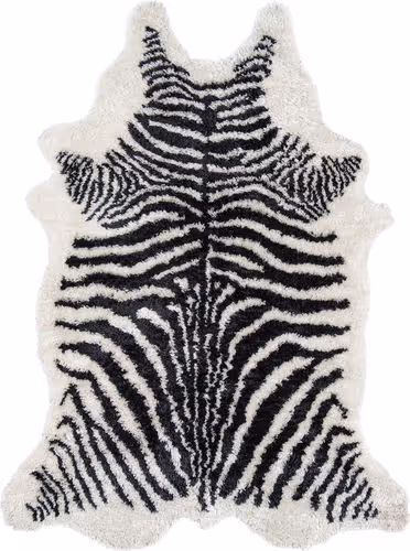 Modern Loom Kalahari KAL-1 Black Animal Print Rug Product Image