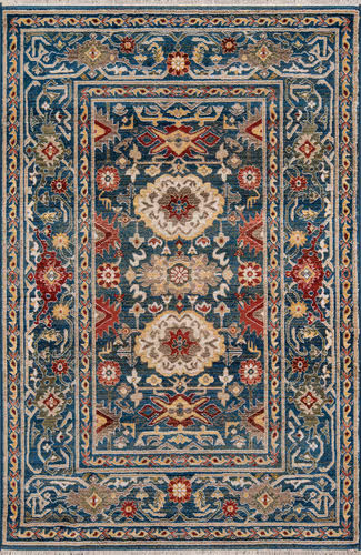 Modern Loom Lenox LE-03 Blue Rug Product Image