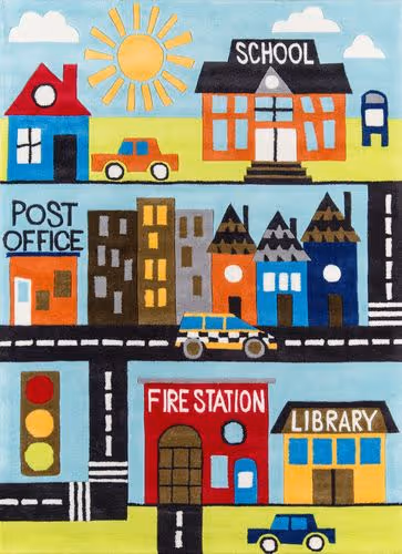 Momeni Lil Mo Whimsy LMJ12 Town Rug Product Image