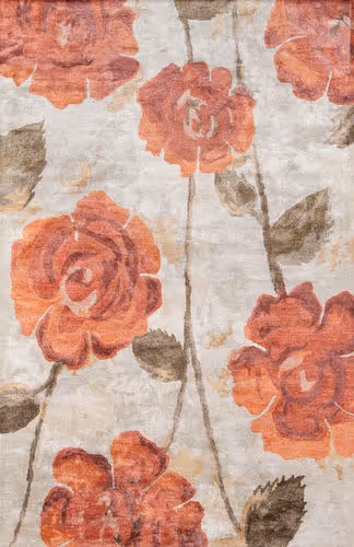 Modern Loom Millennia MI-10 Red Silk Rug Product Image