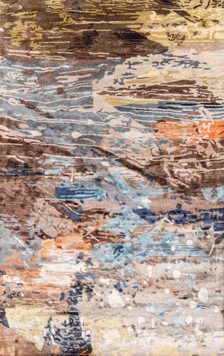 Momeni Millennia MI-13 Multi Silk Rug Product Image
