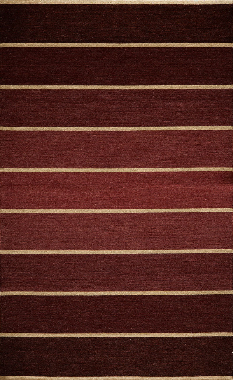 Momeni Marquis MRQ1 Lavender Reversible Rug from the Striped Rugs