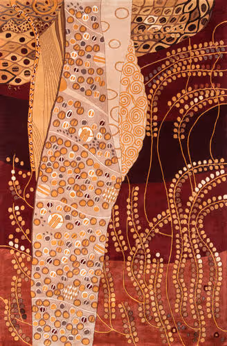 Momeni New Wave NW-01 Burgundy Rug Product Image