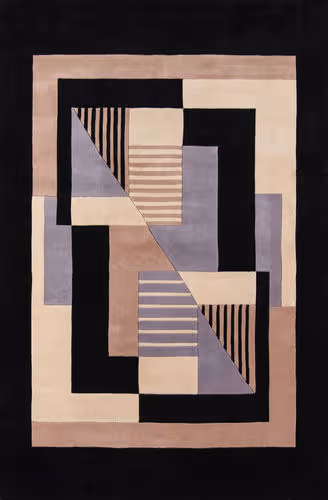 Momeni New Wave NW-06 Black Rug Product Image