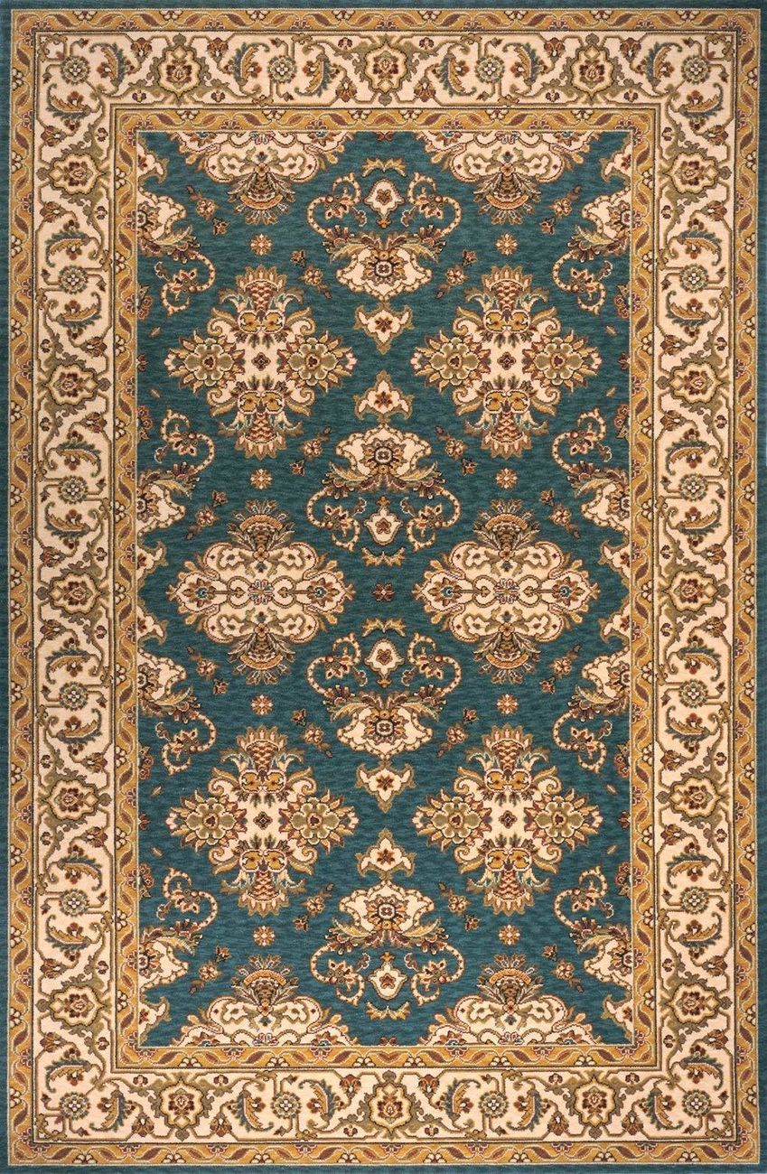 Momeni Persian Garden PG01 Teal Blue Rug from the Assorted Traditional