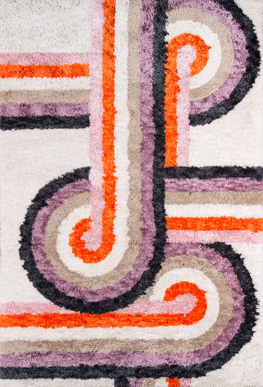 Momeni Retro RET-5 Lavender Rug