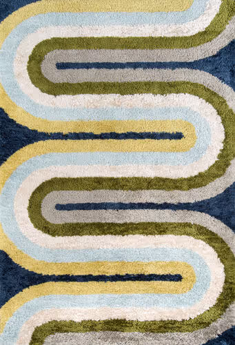 Momeni Retro RET-2 Hand Tufted Synthetic Rug Product Image