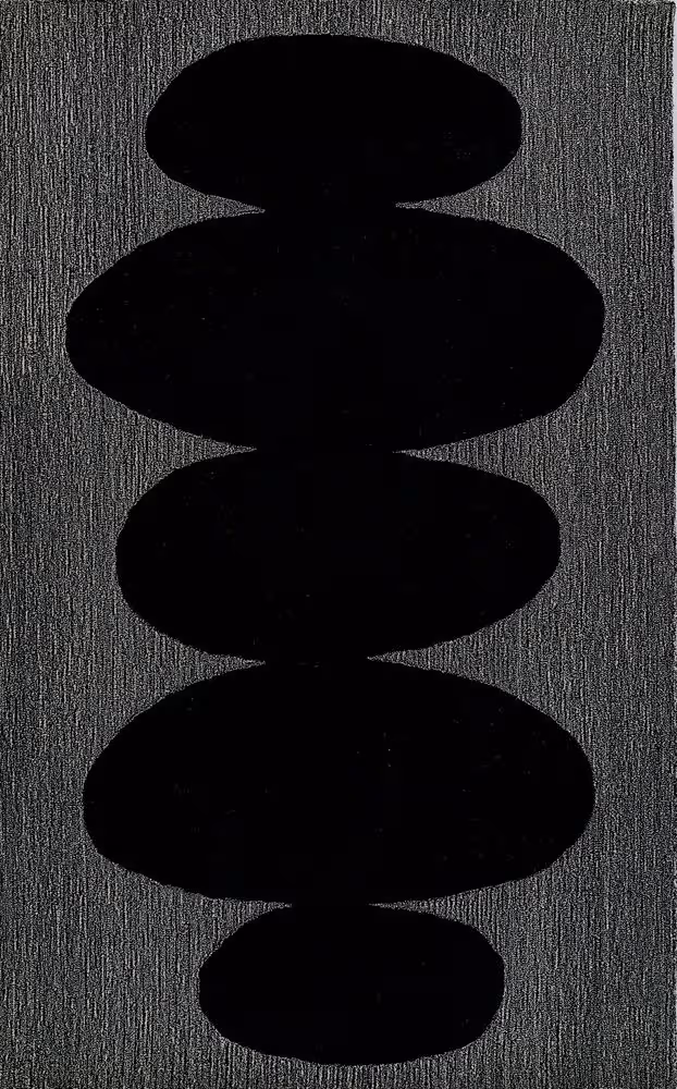 Momeni Simba SIM-9 Black Rug Product Image