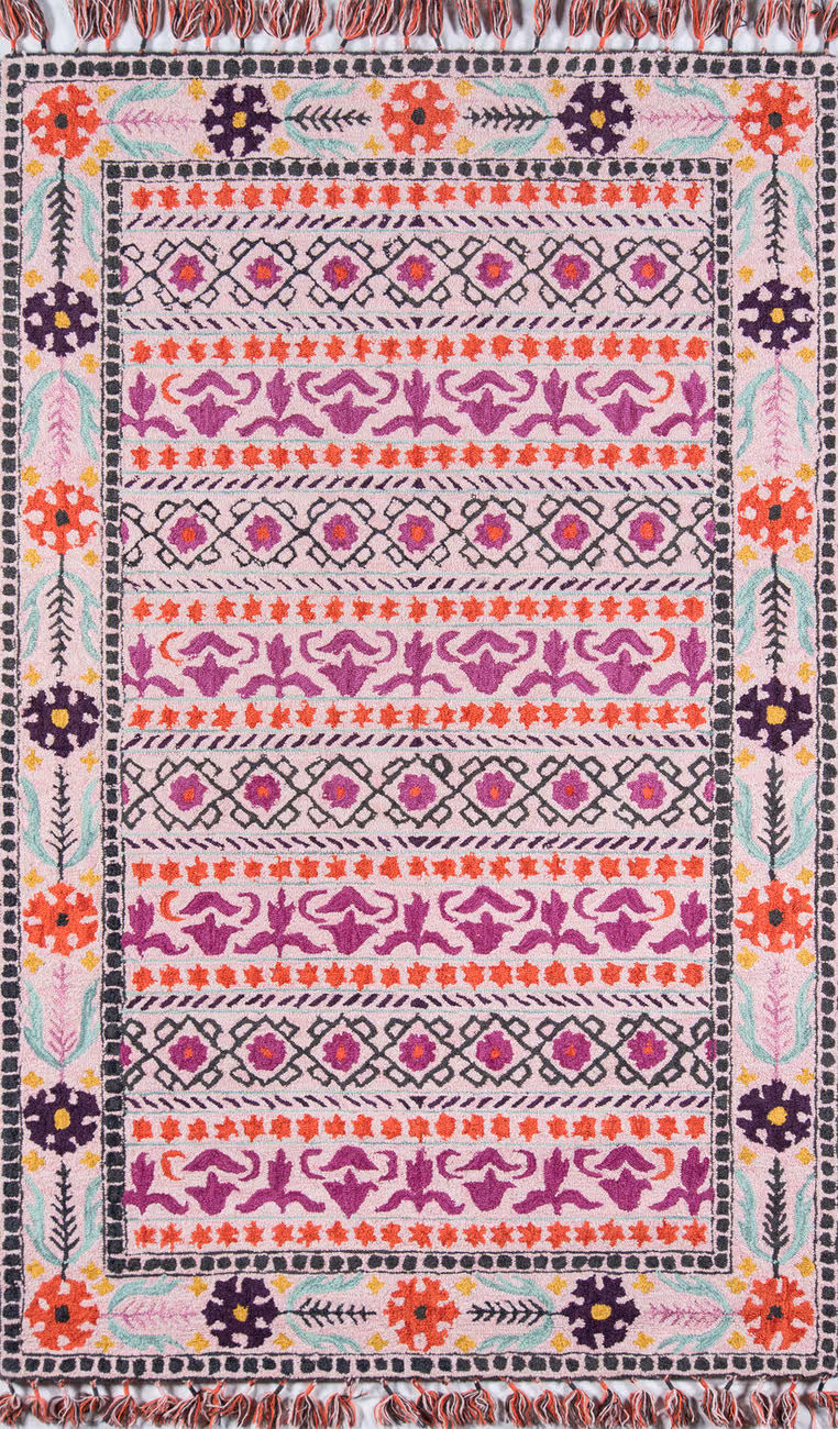 Momeni Tahoe TA-07 Multi-Colored Hand Tufted Wool Rug
