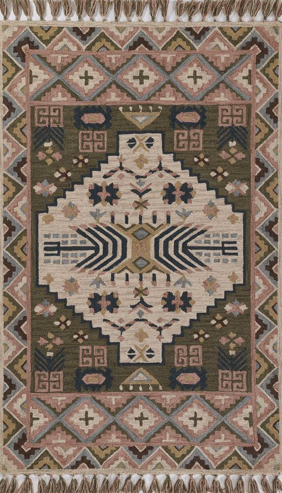 Momeni Tahoe TA-50 Green Rug Product Image