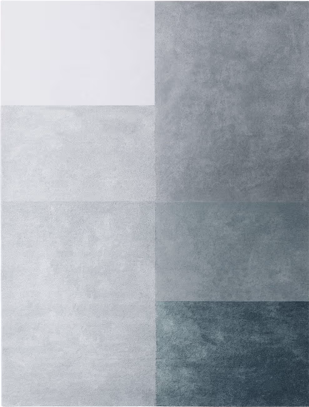By Second Studio Blue Wool Hilo Rug From The By Second Studio Blue Wool Hilo Rug