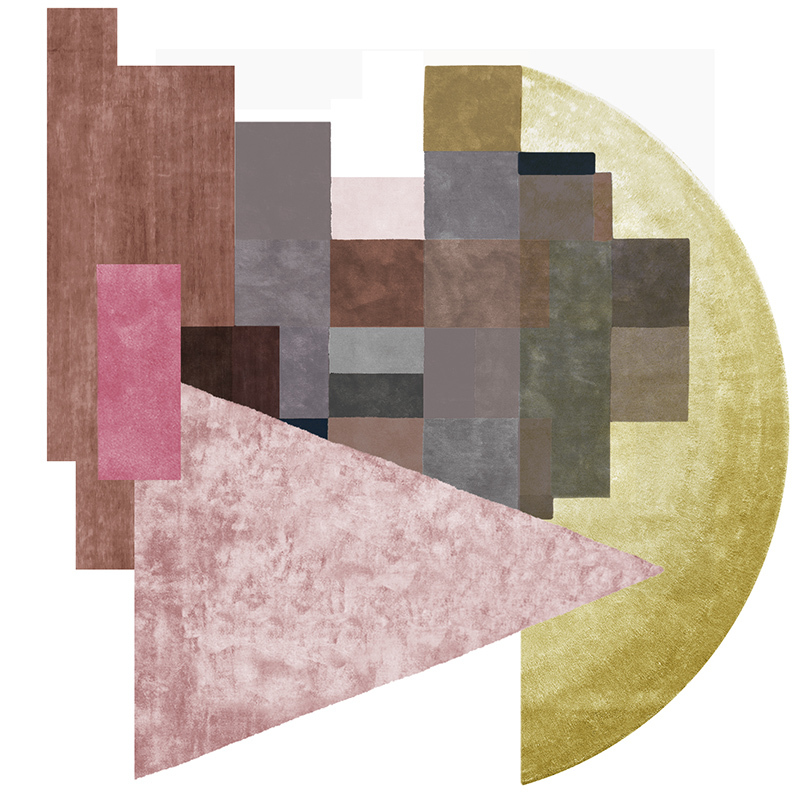 By Second Studio Wifi Wi2054 Pink Silk Rug