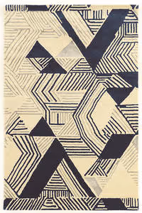 Linon Beige Patterned Rug 30 Product Image