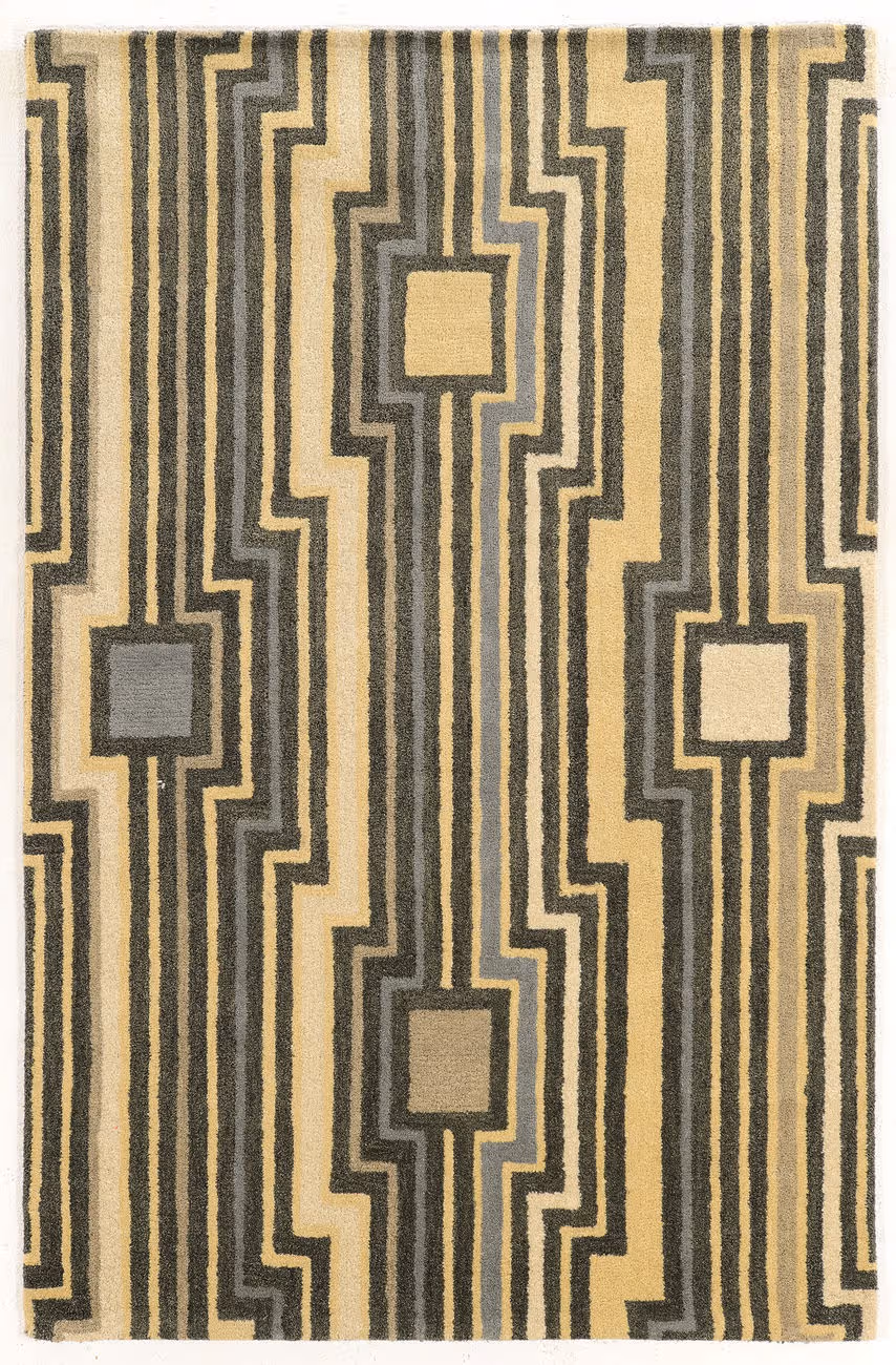 Linon Beige Patterned Rug 32