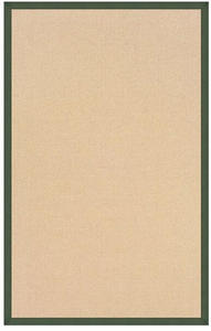 Linon Beige Solid Color Wool Rug Product Image