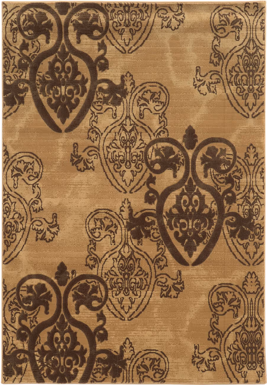 Linon Brown Rug 4