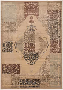 Linon Beige Traditional Rug 3 Product Image
