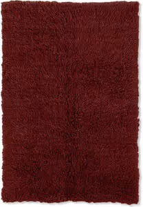 Linon Red Wool Rug Product Image
