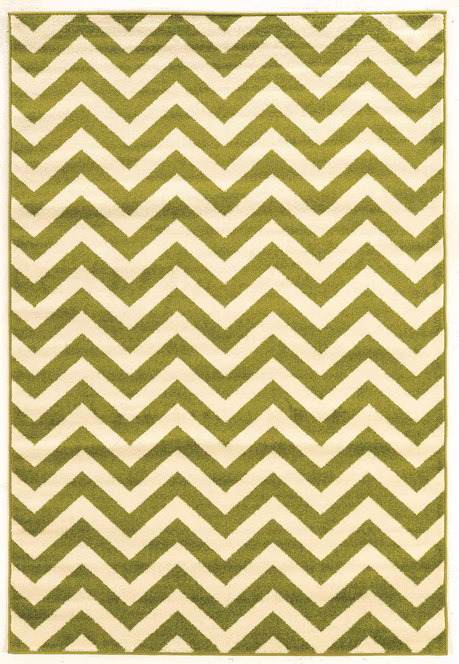 Linon Green Rug