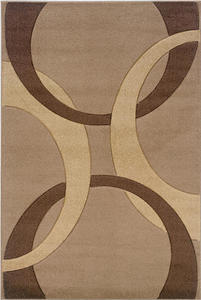 Linon Beige Patterned Hilo Rug Product Image