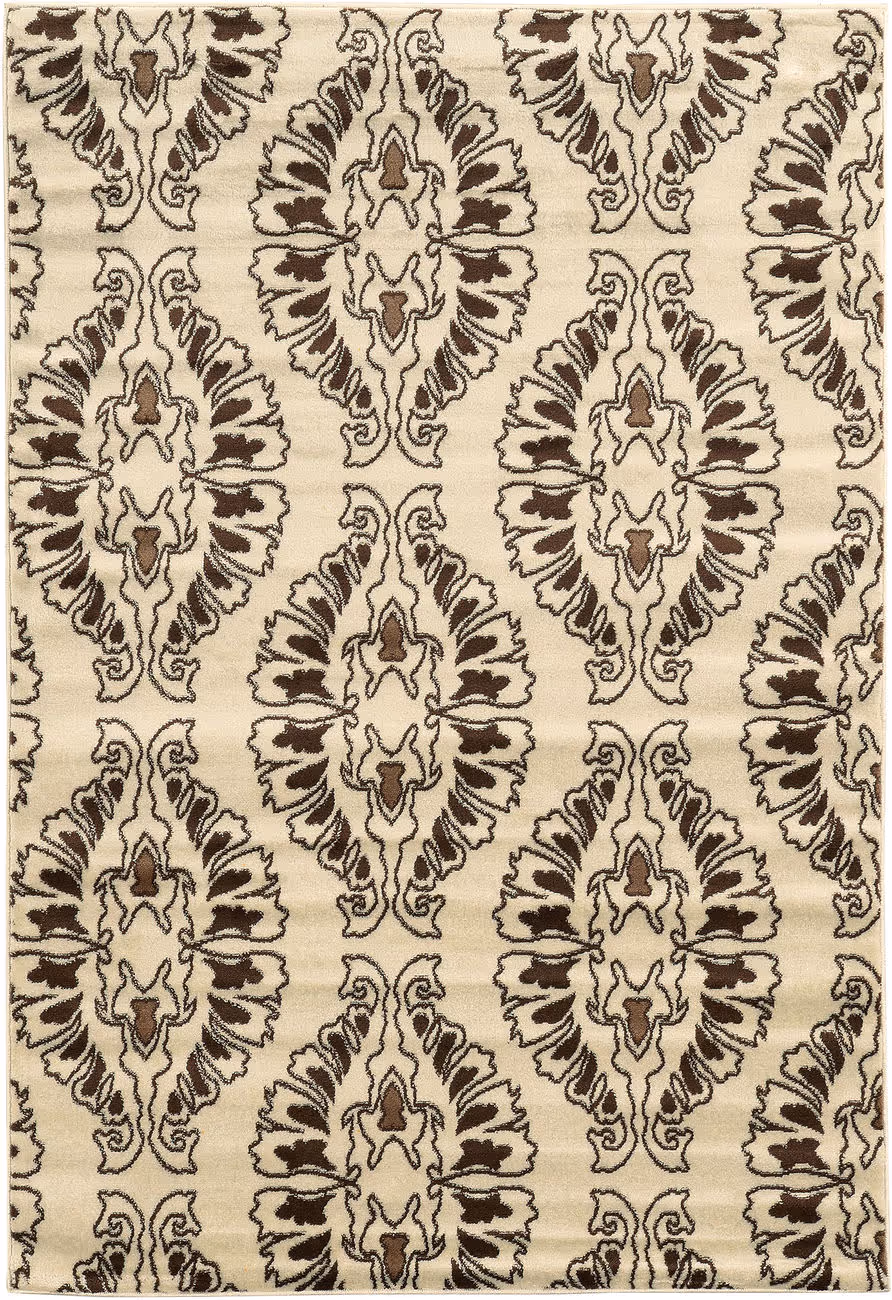 Linon White Rug 2