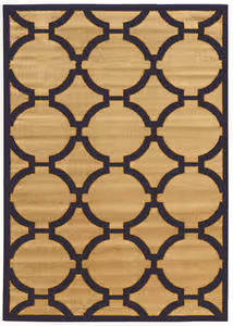 Linon Beige Rug 5 Product Image