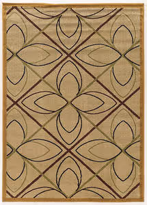 Linon Beige Rug 6 Product Image