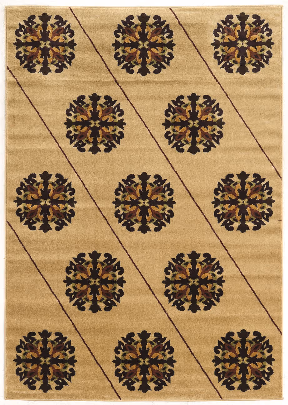 Linon Beige Rug 11