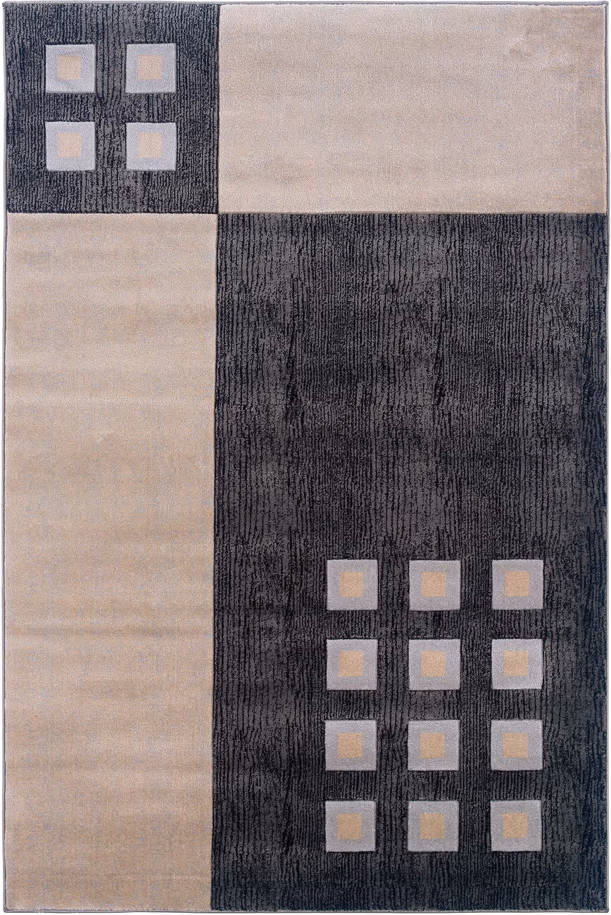 Linon Beige Transitional Rug
