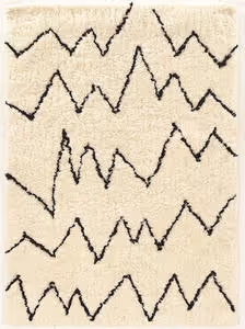 Linon Beige Patterned Rug 2 Product Image