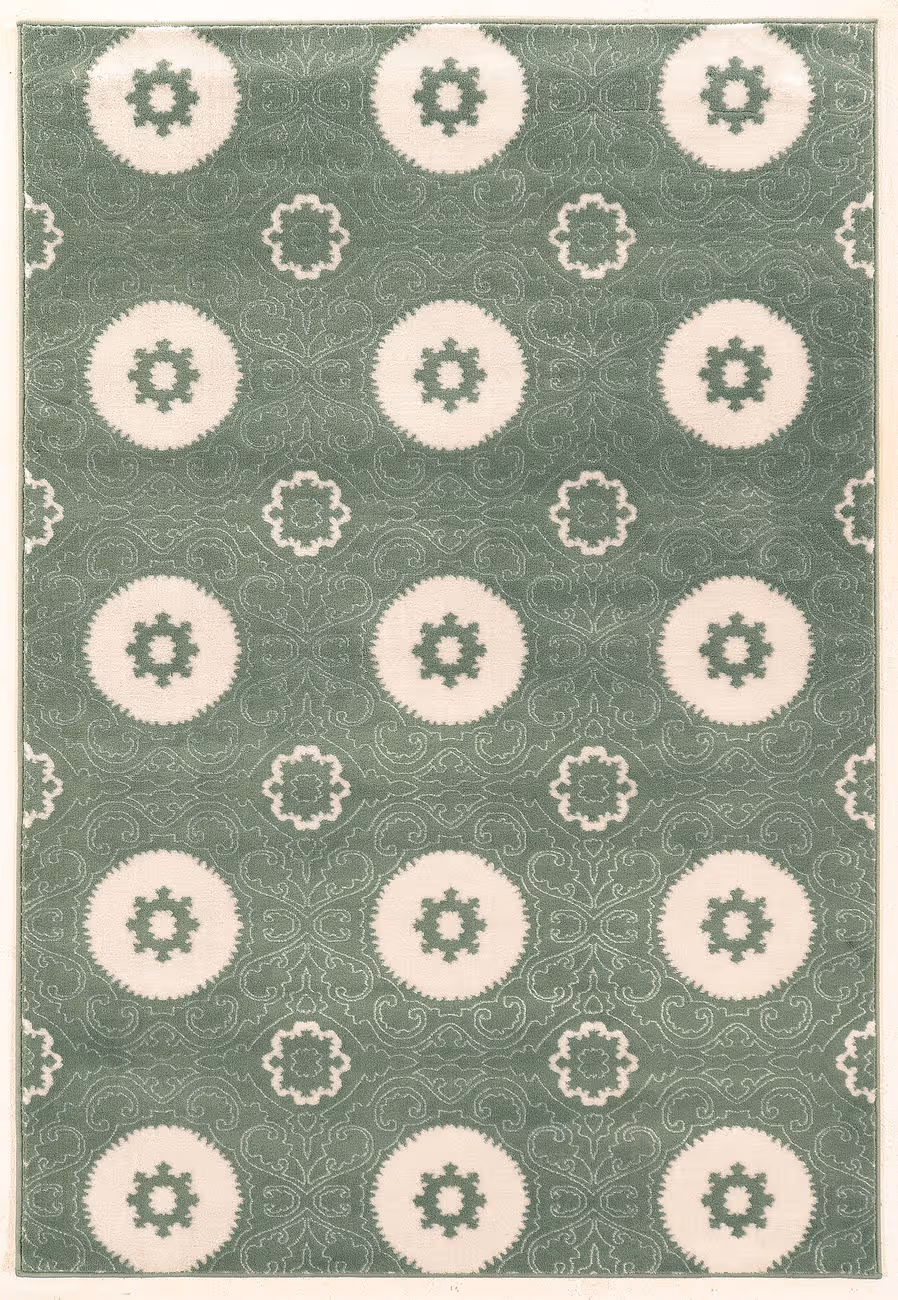 Linon Green Rug 9