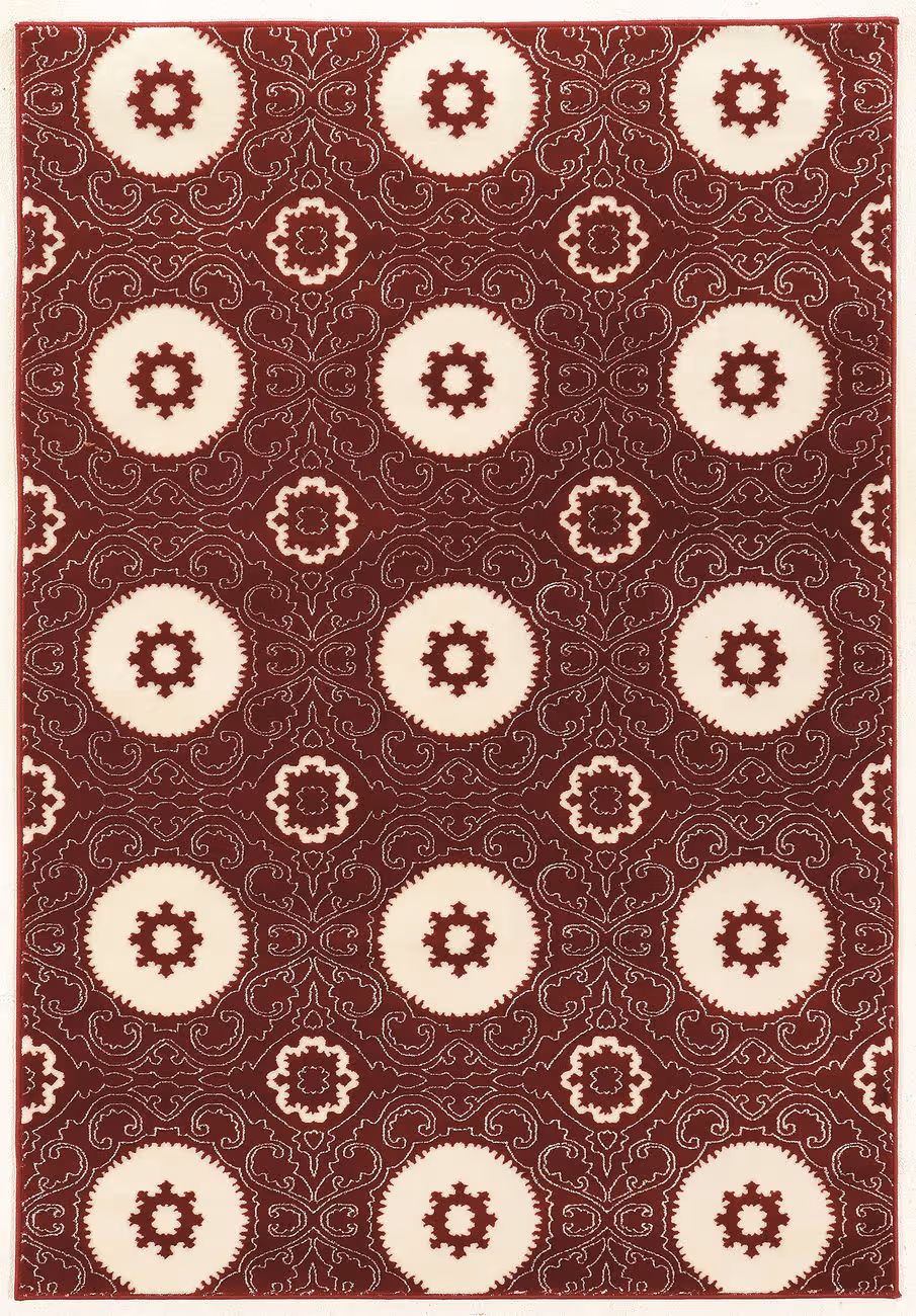 Linon Red Rug 8