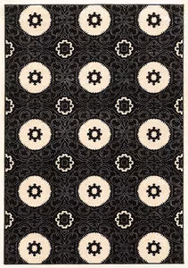 Linon Black Rug 14 Product Image
